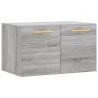 Armario de pared madera de ingeniería gris Sonoma 60x36.5x35 cm 2
