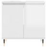 Armario de baño madera de ingeniería blanco brillo 58x33x60 cm 4