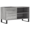 Mueble de discos madera de ingeniería gris Sonoma 85x38x48 cm 2