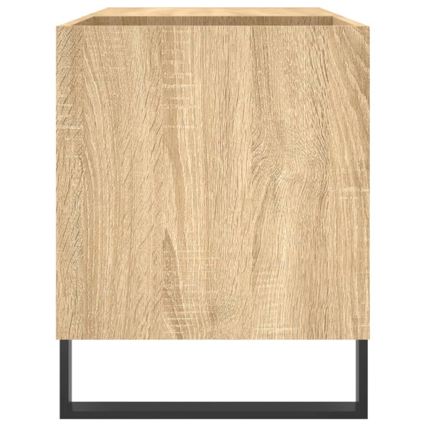 Mueble de discos madera de ingeniería roble Sonoma 85x38x48 cm M 5