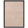Felpudo beige 60x80 cm 1
