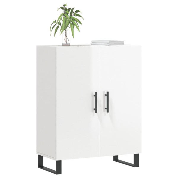 Aparador 69.5x34x90 cm madeira processada branco brilhante M 3