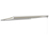 Toldo retráctil aluminio y tela color crema 3.5x2.5 m 5