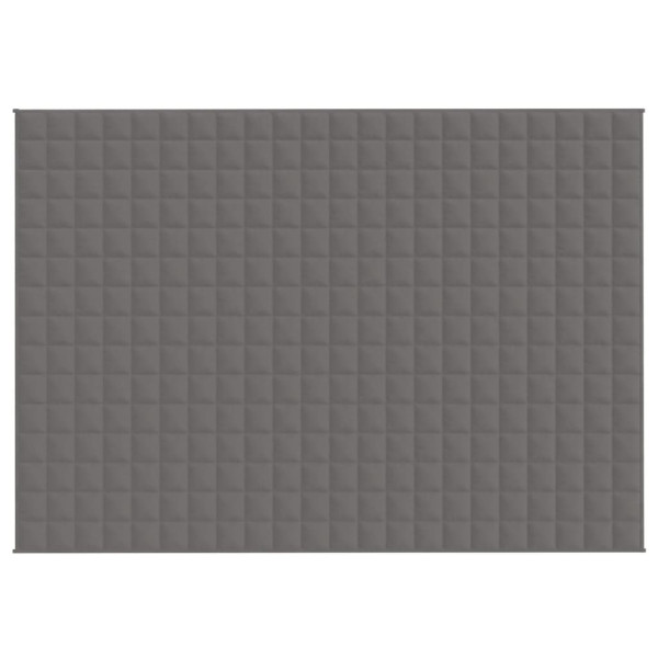 Manta con peso tela gris 155x220 cm 11 kg M 3