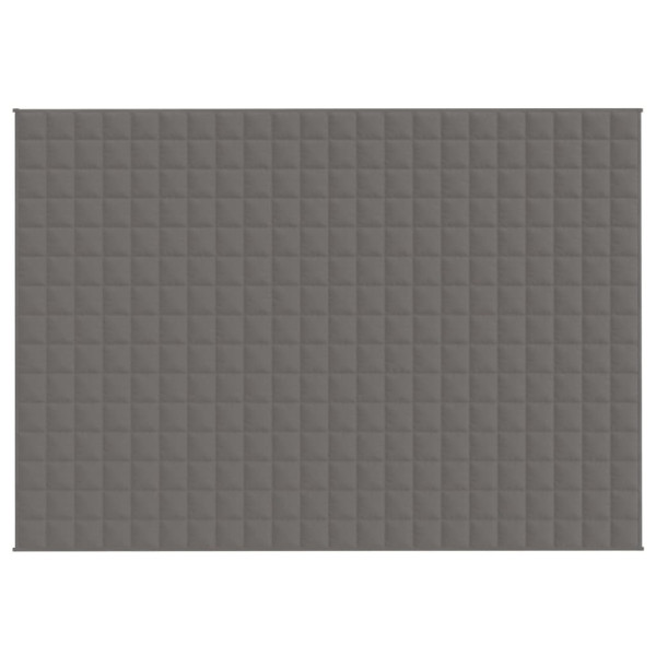 Manta con peso tela gris 155x220 cm 7 kg M 3