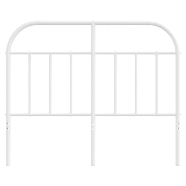 Cabecero de metal blanco 120 cm M 4