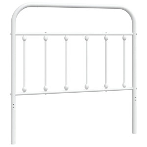 Cabecero de metal blanco 100 cm H