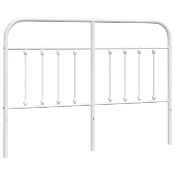 Cabeceira de cama 150 cm metal branco M 2