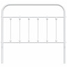 Cabecero de metal blanco 107 cm 4