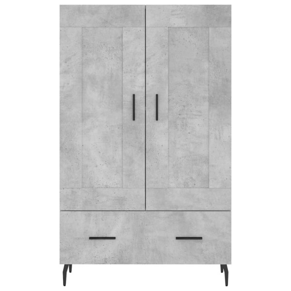 Aparador alto 69.5x31x115 cm derivados de madeira cinza-cimento M 5