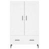 Aparador alto 69.5x31x115 cm derivados de madeira branco 5