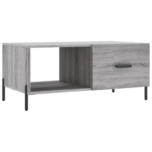 Mesa de centro 90x50x40 cm derivados de madeira cinzento sonoma H