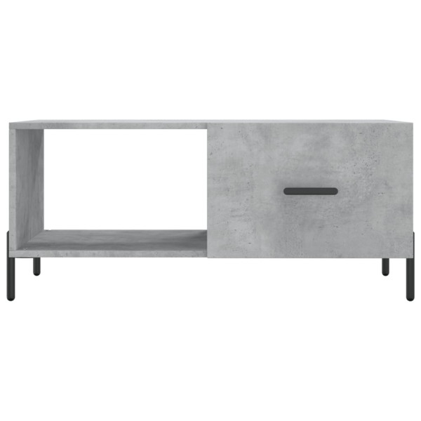 Mesa de centro madera contrachapada gris hormigón 90x50x40 cm M 5
