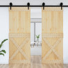 Puerta NARVIK madera maciza pino 85x210 cm 3