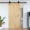 Puerta NARVIK madera maciza pino 100x210 cm 1