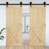 Puerta NARVIK madera maciza pino 90x210 cm 3