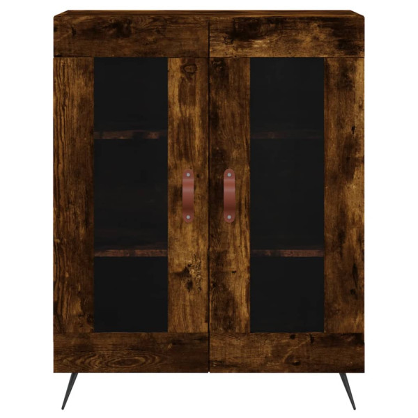 Aparador 69.5x34x90 cm derivados de madeira cor carvalho fumado M 5