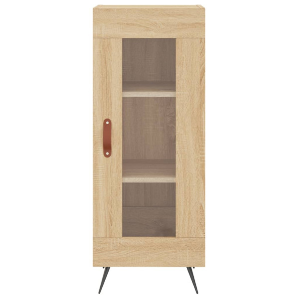 Aparador madera contrachapada color roble Sonoma 34.5x34x90 cm M 5