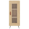 Aparador madera contrachapada color roble Sonoma 34.5x34x90 cm 5