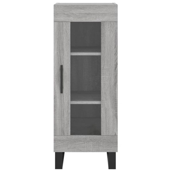 Aparador madera de ingeniería gris Sonoma 34.5x34x90 cm M 5
