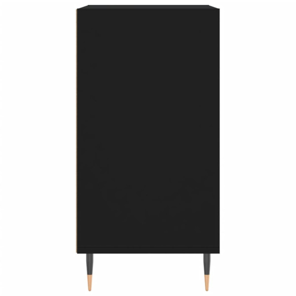 Aparador madera de ingeniería negro 57x35x70 cm M 5