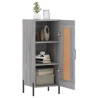 Aparador madera de ingeniería gris Sonoma 34.5x34x90 cm 4