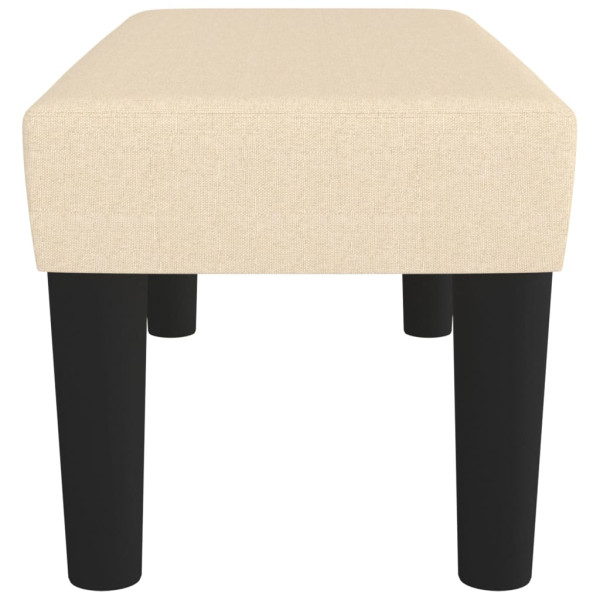 Banco 70x30x30 cm tecido cor creme M 4