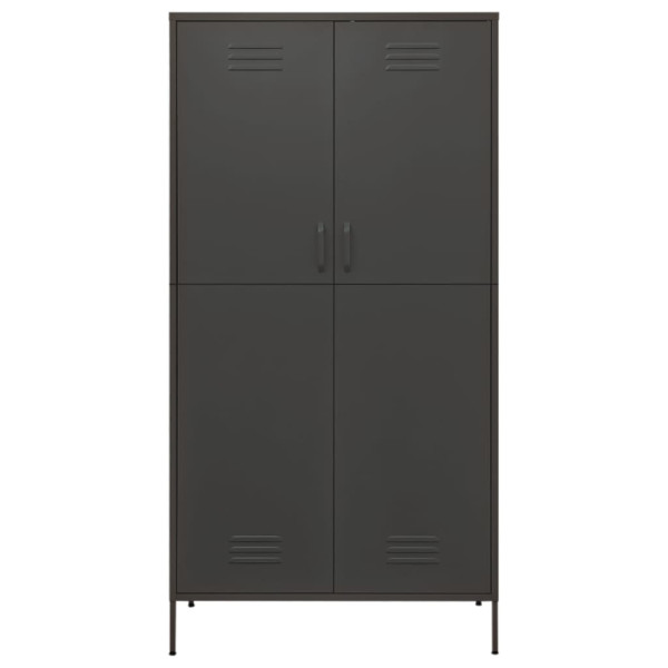 Roupeiro 90x50x180 cm aço antracite M 3