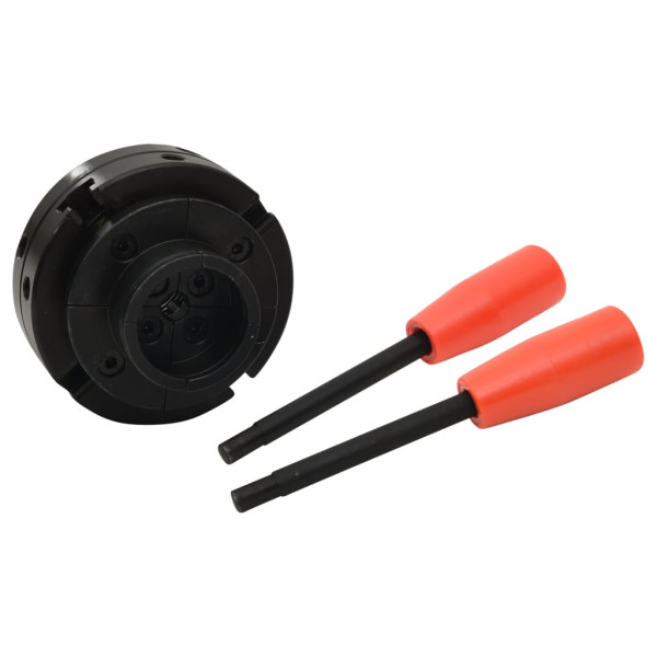 Mandril de madera 4 mordazas con conexión M33 acero 100 mm M 3