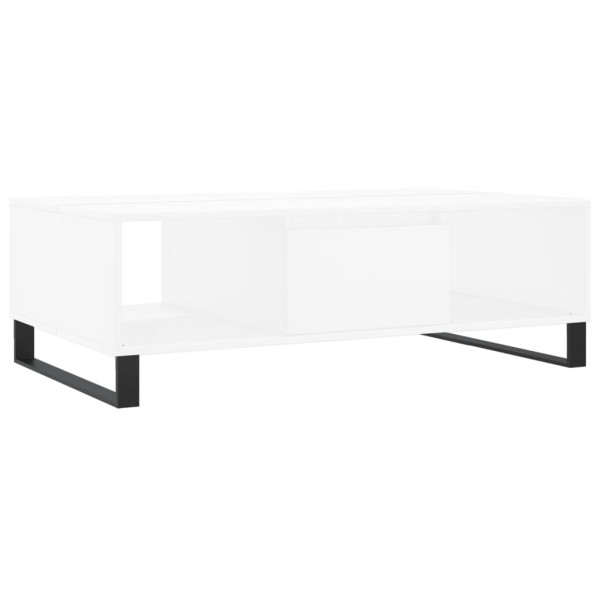 Mesa de centro 104x60x35 cm derivados de madeira branco M 2