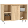 Mueble de baño madera de ingeniería roble Sonoma 80x33x60 cm 3