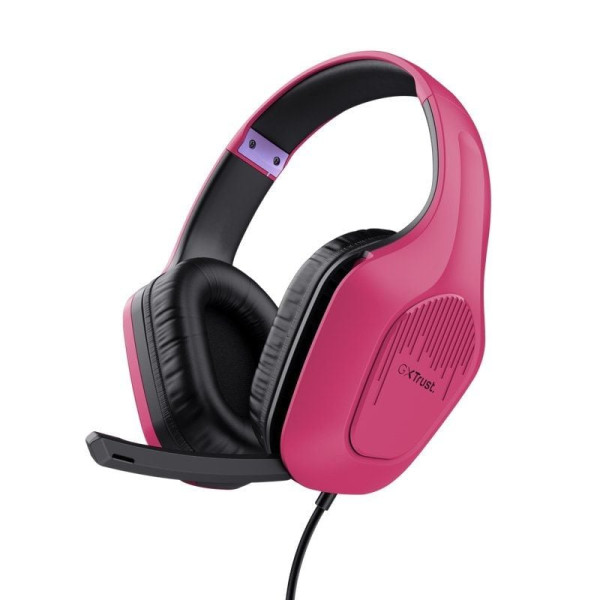 Auriculares Trust gaming GXT 415 Zirox rosa M 3