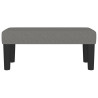 Banco de tela gris oscuro 70x30x30 cm 3