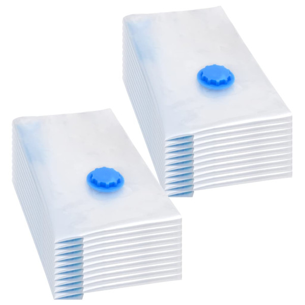 Bolsas de almacenaje al vacío de ropa y viaje 60x40 cm 20 uds D