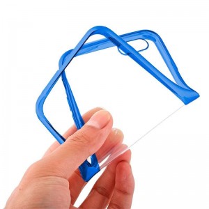 Carcasa COOL para iPhone XS Max Borde Metalizado (Azul) H