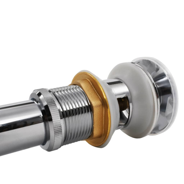 Válvula clic clac lavatório aço inoxidável M 5