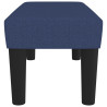 Banco 70x30x30 cm tecido azul 4