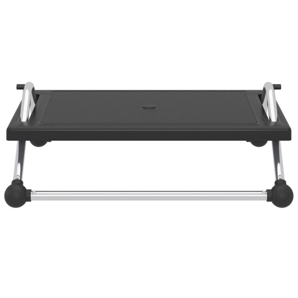 Reposapiés negro 45x40x13.5 cm M 4