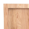 Estante de pared madera roble tratada marrón claro 140x50x6 cm 5