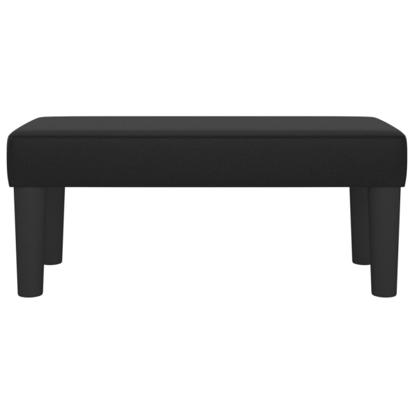 Banco 70x30x30 cm couro artificial preto M 3
