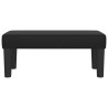Banco 70x30x30 cm couro artificial preto 3