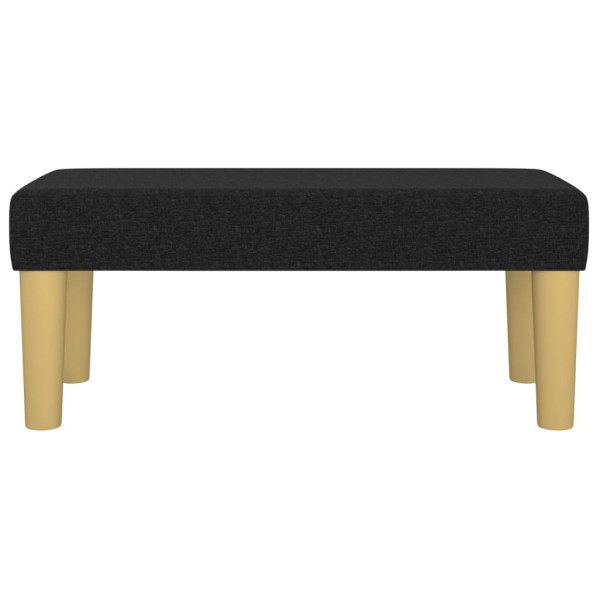 Banco 70x30x30 cm tecido preto M 3