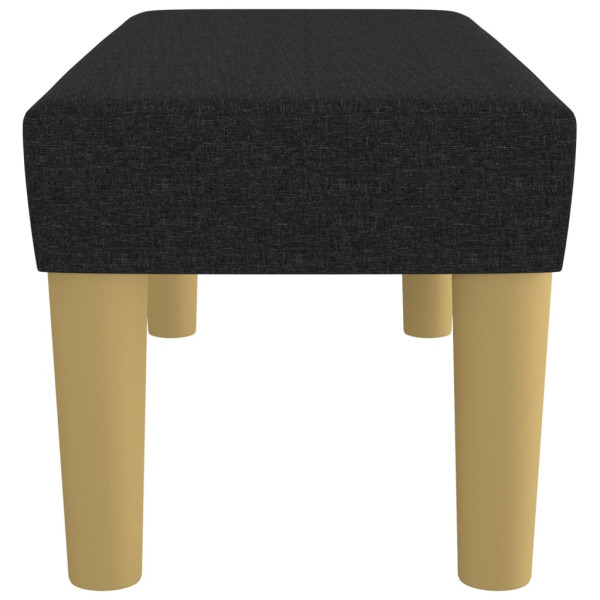 Banco 70x30x30 cm tecido preto M 4