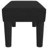 Banco 70x30x30 cm tecido preto 4