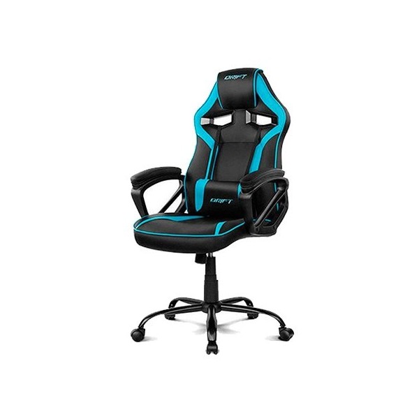 Silla gaming DRIFT DR50BL negro y azul M 2