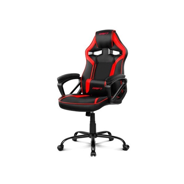 Silla gaming DRIFT DR50BR negro y rojo D