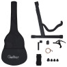 12 pcs conjunto de guitarra acústica cutaway com 6 cordas 38 4