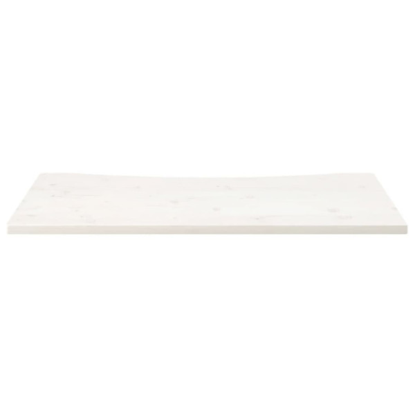 Tablero de escritorio madera maciza pino blanco 100x60x2.5 cm M 3