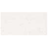 Tampo de secretária 110x60x2.5 cm pinho maciço branco 4