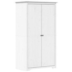 Roupeiro BODO 99x53.5x173 cm madeira de pinho maciça branco H